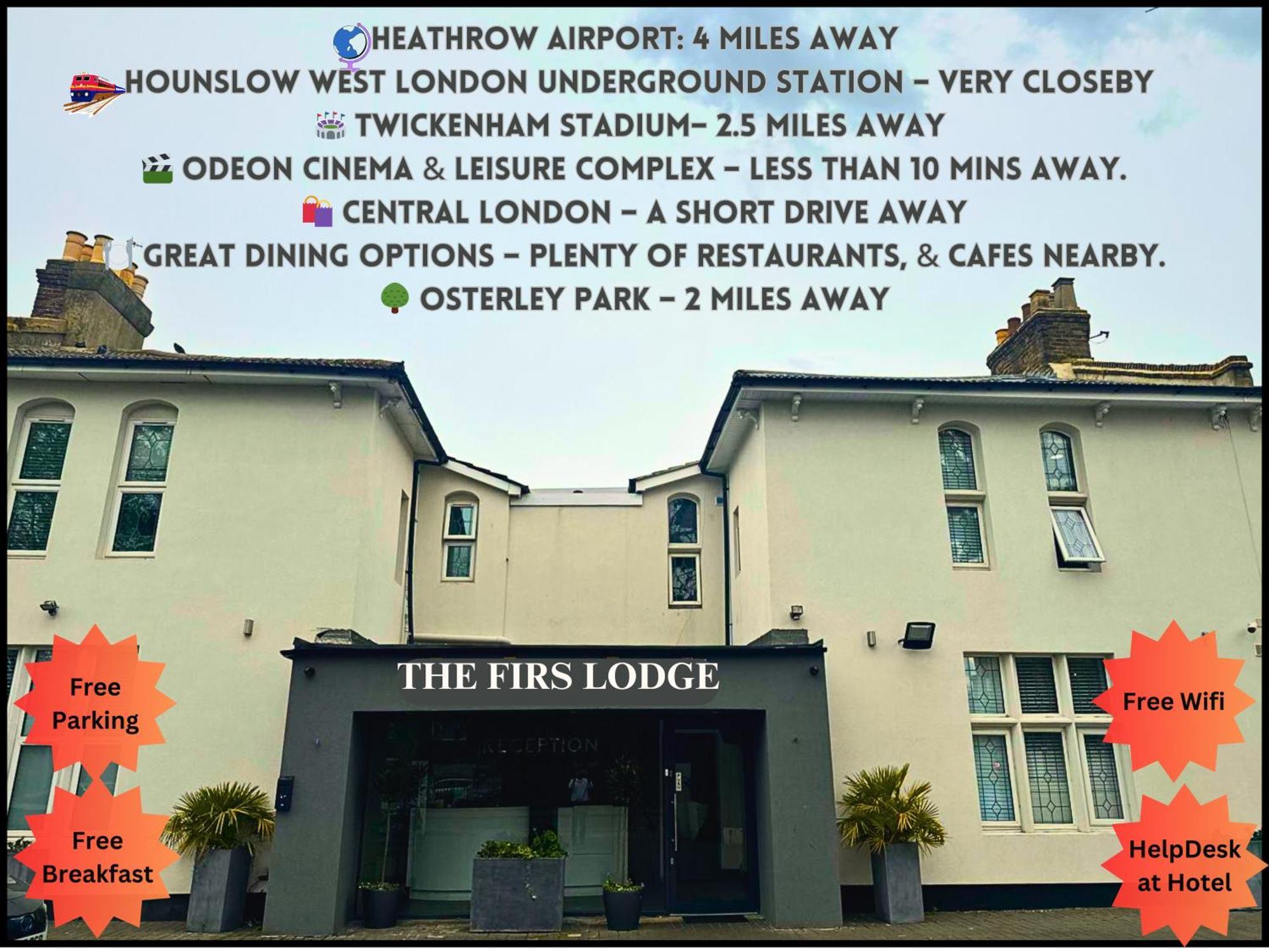 Oyo Firs Lodge London Heathrow Hounslow Kültér fotó